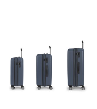 Set 3 Maletas C22-M-L Gabol Future Plus Azul Marino 2