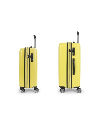 Set 2 Maletas C22-M Gabol Future Plus Amarillo 2