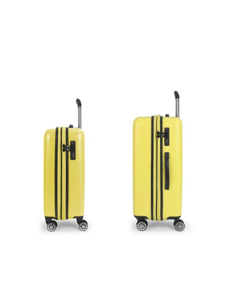 Set 2 Maletas C22-M Gabol Future Plus Amarillo Set 2 Maletas C22-M Gabol Future Plus Amarillo