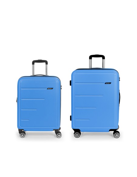 Set 2 Maletas C22-M Gabol Future Plus Celeste Set 2 Maletas C22-M Gabol Future Plus Celeste