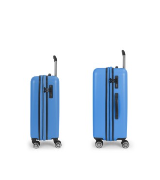 Set 2 Maletas C22-M Gabol Future Plus Celeste 2
