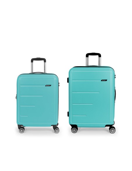 Set 2 Maletas C22-M Gabol Future Plus Turquesa Set 2 Maletas C22-M Gabol Future Plus Turquesa