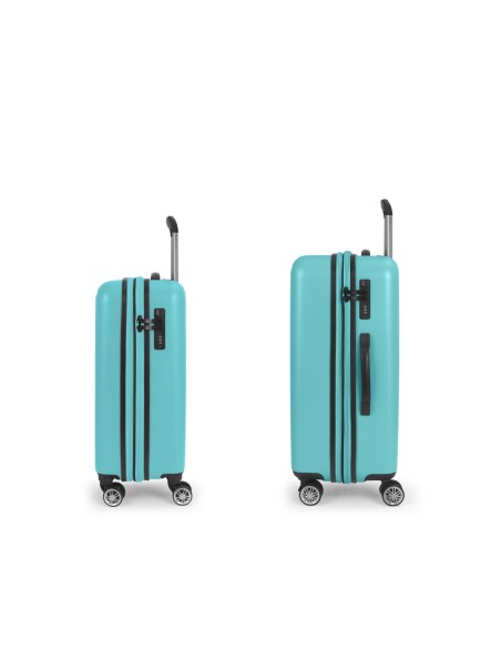 Set 2 Maletas C22-M Gabol Future Plus Turquesa Set 2 Maletas C22-M Gabol Future Plus Turquesa