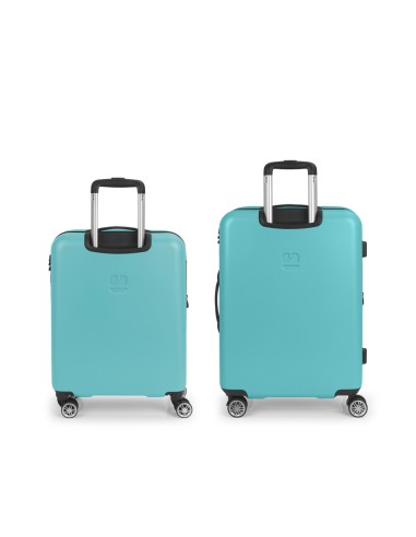 Set 2 Maletas C22-M Gabol Future Plus Turquesa