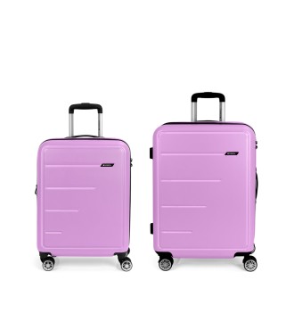 Set 2 Maletas C22-M Gabol Future Plus Rosa