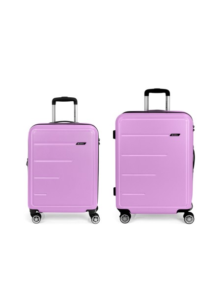 Set 2 Maletas C22-M Gabol Future Plus Rosa