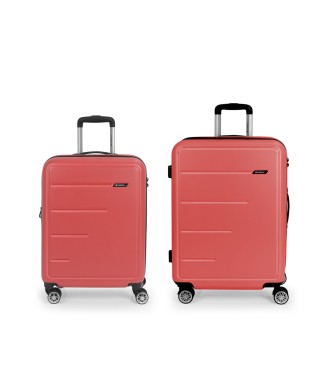 Set 2 Maletas C22-M Gabol Future Plus Coral