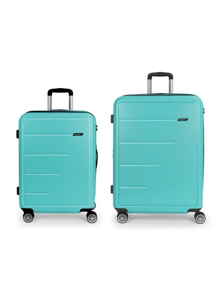 Set 2 Maletas M-L Gabol Future Plus Turquesa Set 2 Maletas M-L Gabol Future Plus Turquesa