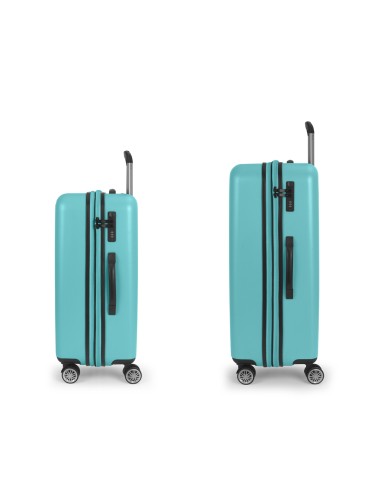 Set 2 Maletas M-L Gabol Future Plus Turquesa