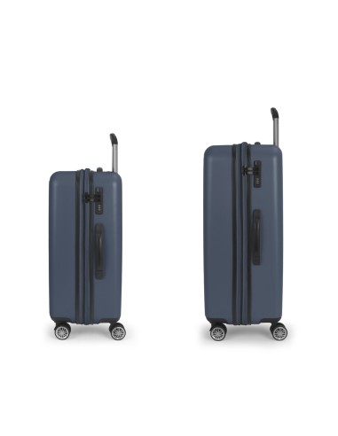 Set 2 Maletas M-L Gabol Future Plus Azul Marino