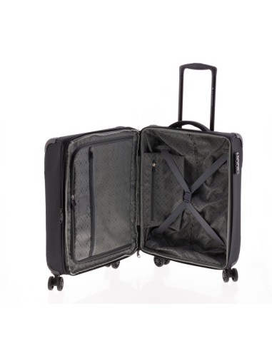 Trolley Cabina Blando Gladiator Helios Negro Maletas Cabi...