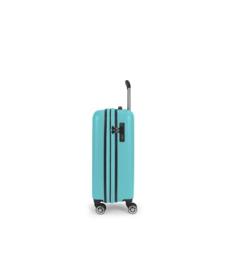 Maleta Trolley Cabina Gabol Future Plus Turquesa 2