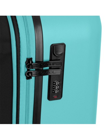 Maleta Trolley Cabina Gabol Future Plus Turquesa