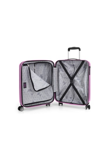 Maleta Trolley Cabina Gabol Future Plus Rosa
