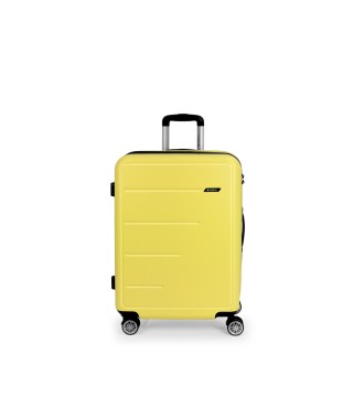Maleta Trolley Mediana Gabol Future Plus Amarillo