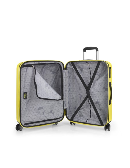 Maleta Trolley Mediana Gabol Future Plus Amarillo