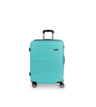 Maleta Trolley Mediana Gabol Future Plus Turquesa