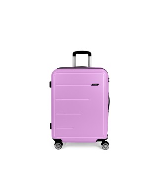 Maleta Trolley Mediana Gabol Future Plus Rosa