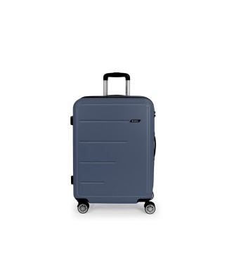Maleta Trolley Mediana Gabol Future Plus Azul Marino