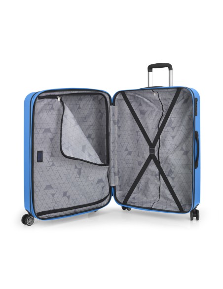 Maleta Trolley Grande Gabol Future Plus Celeste Maleta Trolley Grande Gabol Future Plus Celeste