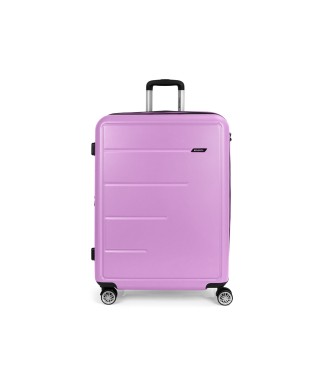 Maleta Trolley Grande Gabol Future Plus Rosa