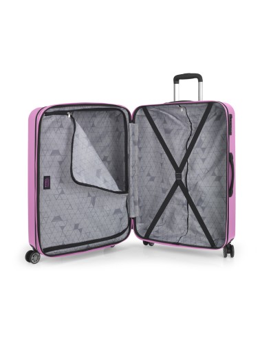 Maleta Trolley Grande Gabol Future Plus Rosa