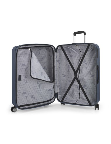 Maleta Trolley Grande Gabol Future Plus Azul Marino