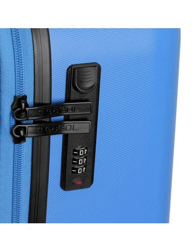 Maleta Trolley Cabina 2R Gabol Future Plus Celeste