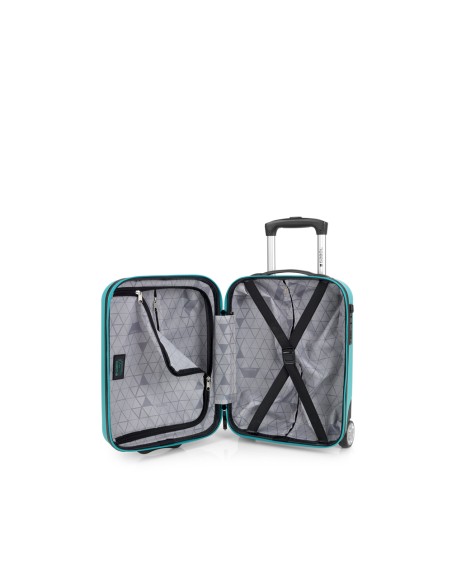 Maleta Trolley Cabina 2R Gabol Future Plus Turquesa Maleta Trolley Cabina 2R Gabol Future Plus Turquesa