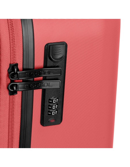 Maleta Trolley Cabina 2R Gabol Future Plus Coral Maleta Trolley Cabina 2R Gabol Future Plus Coral