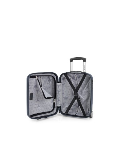 Maleta Trolley Cabina 2R Gabol Future Plus Azul Marino
