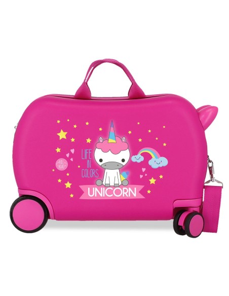 4741067 MALETA INF.ABS 4R.(2 MULTI.) 45CM. ROLL ROAD LITTLE