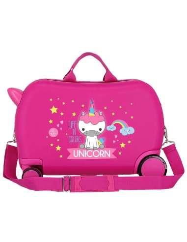 4741067 MALETA INF.ABS 4R.(2 MULTI.) 45CM. ROLL ROAD LITTLE