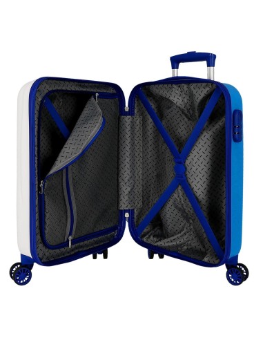 2121142 TROLLEY ABS 55CM. 4R. SPIDEY TOGETHER BLANCO