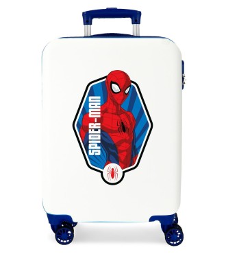 2411167 TROLLEY ABS 55CM. 4R. SPIDERMAN BRAVE BLANCO