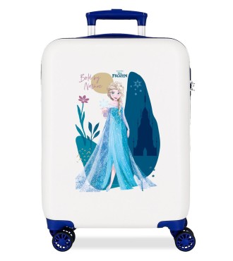 4011124 TROLLEY ABS 55CM. 4R. FROZEN BOLD BY NATURE BLANCO