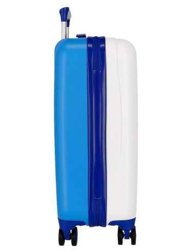 4011124 TROLLEY ABS 55CM. 4R. FROZEN BOLD BY NATURE BLANCO