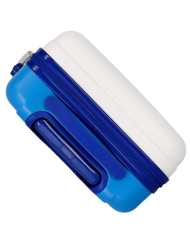 4011124 TROLLEY ABS 55CM. 4R. FROZEN BOLD BY NATURE BLANCO