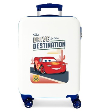 4791141 TROLLEY ABS 55CM. 4R. CARS DESTINATION BLANCO