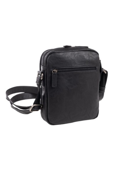 Bolso Bandolera Doble Juvenil Matties 40170-20 Negro Bolso Bandolera Doble Juvenil Matties 40170-20 Negro