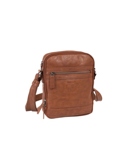 Bolso Bandolera Doble Juvenil Matties 40170-12 Cuero Bolso Bandolera Doble Juvenil Matties 40170-12 Cuero