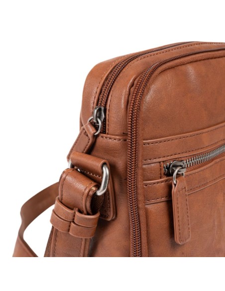 Bolso Bandolera Doble Juvenil Matties 40170-12 Cuero Bolso Bandolera Doble Juvenil Matties 40170-12 Cuero