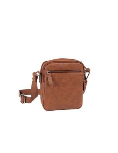 Bolso Bandolera Doble Juvenil Matties 40171-12 Cuero