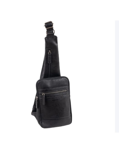Bolso Bandolera Juvenil Matties 40174-20 Negro Bolso Bandolera Juvenil Matties 40174-20 Negro