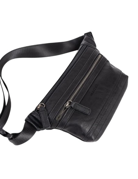 Riñonera Plana Juvenil Matties 40178-20 Negro Riñonera Plana Juvenil Matties 40178-20 Negro