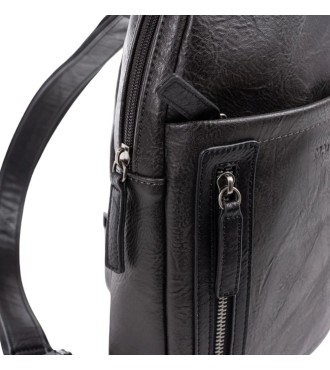 Mochila Bandolera Verota Matties 40180-20 Negro 2