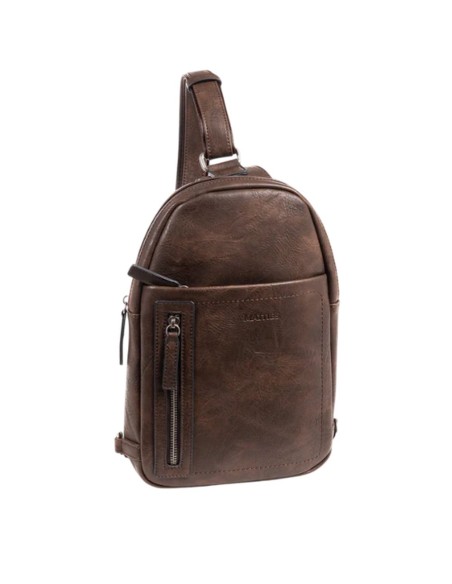 Mochila Bandolera Verota Matties 40180-80 Marrón Mochila Bandolera Verota Matties 40180-80 Marrón
