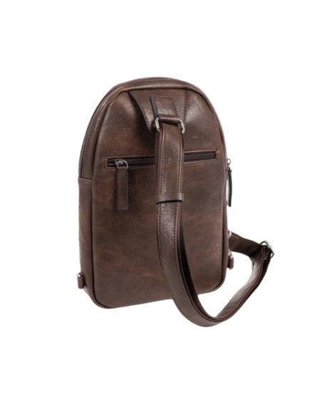 Mochila Bandolera Verota Matties 40180-80 Marrón Mochila Bandolera Verota Matties 40180-80 Marrón