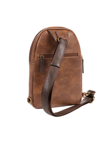 Mochila Bandolera Verota Matties 40180-12 Cuero