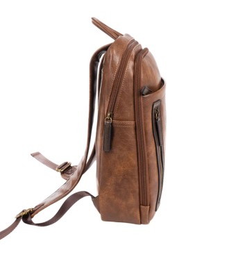 Mochila Verota Matties 40181-12 Cuero 2